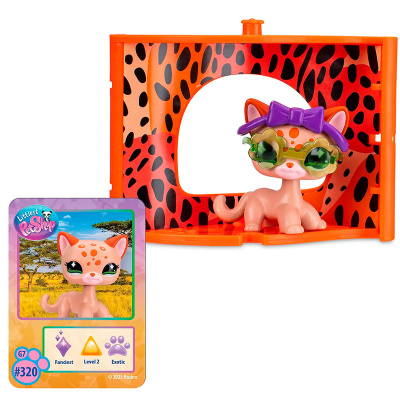 Игрушка-фигурка Littlest Pet Shop Стиль Уголок Леопарда Hasbro 01021_LPS 1